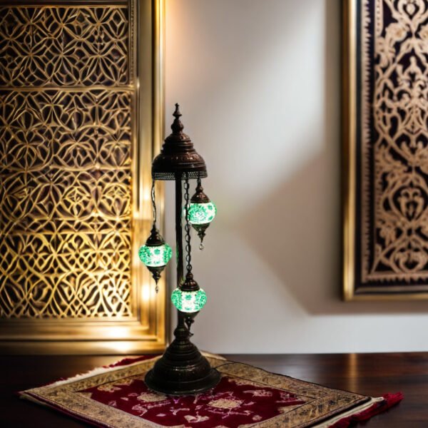 3 Globe Floor Lamp (6" Globes)