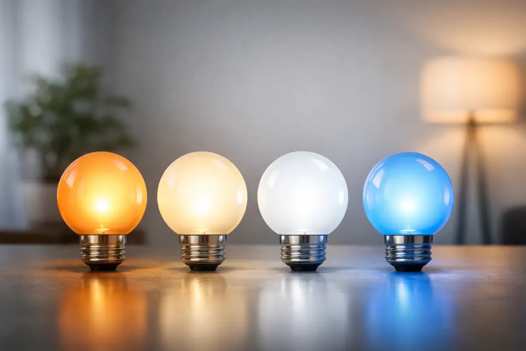 A Guide to Globe Lamp Colors