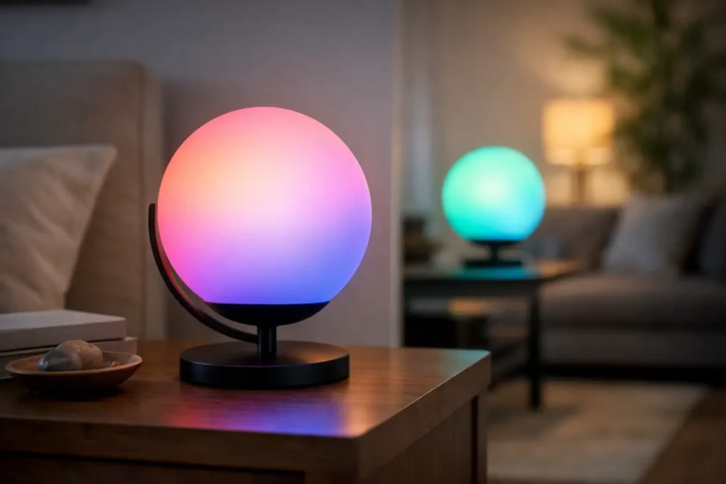 Customizable Globe Lamp Colors That Fit Your Room