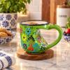 HEART SHAPE MUG GREEN