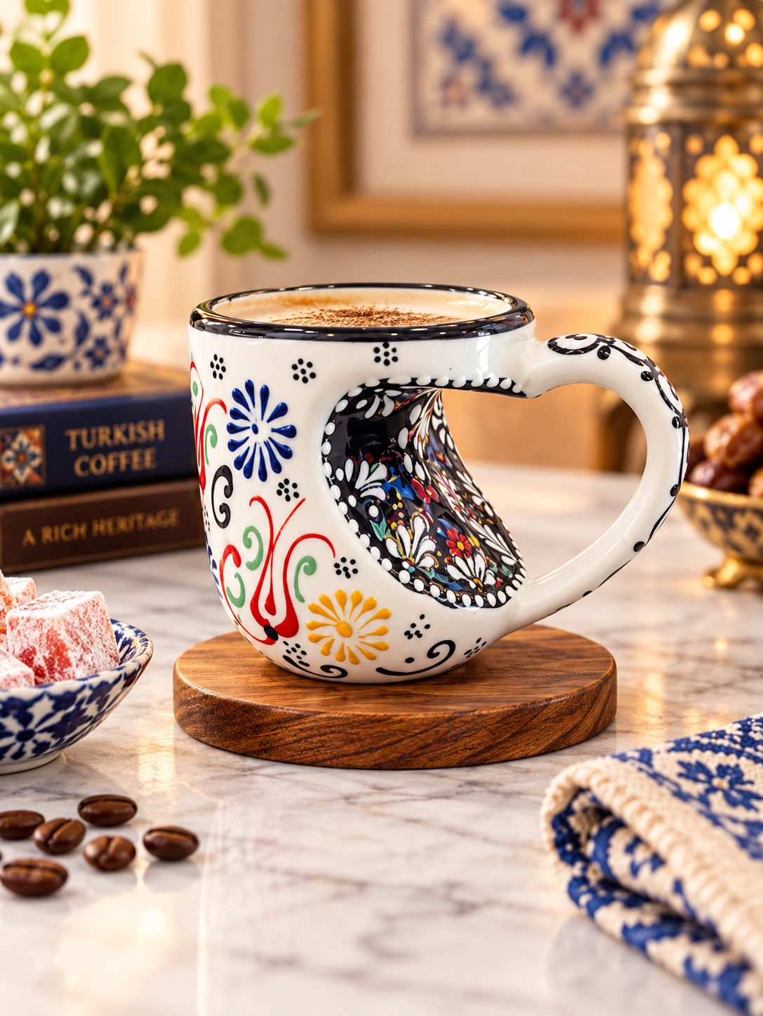 HEART SHAPE MUG WHITE